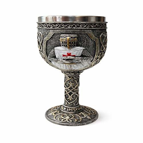 Calice del Cavaliere Crociato Stile Vintage