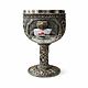 Calice del Cavaliere Crociato Stile Vintage
