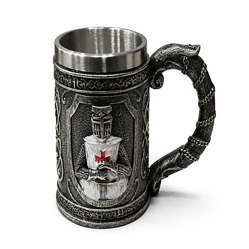 Tazza Cavaliere Crociato Regalo Barware Gotico
