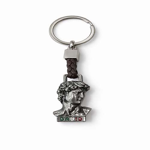 Portachiavi David Bust Bandiera Italia Souvenir