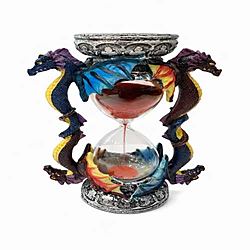 Timer di Sabbia a Clessidra con Drago – Decorazione Fantasy