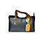 Borsa elegante nera e beige