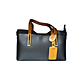 Borsa elegante nera e beige