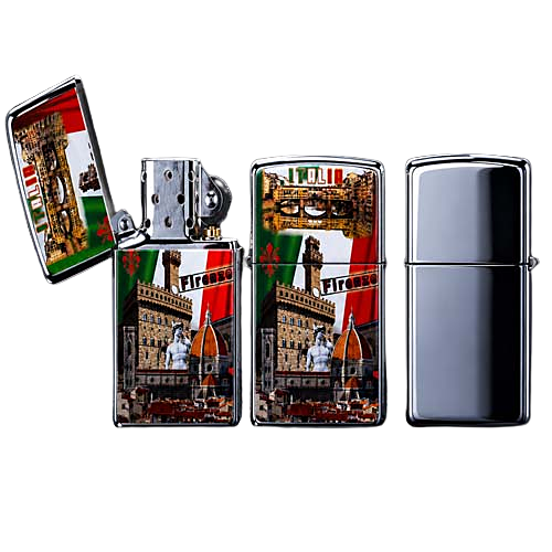 Accendino in Metallo Firenze Cityscape