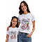 T-Shirt Bicicletta Firenze Floreale