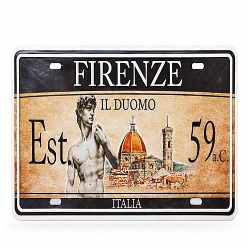 Piatto in Metallo Firenze Heritage