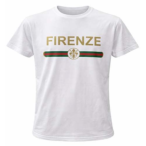 T-shirt a righe Firenze Heritage Italiana
