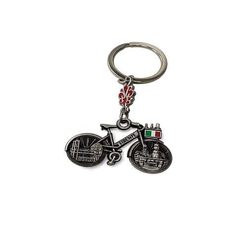 Portachiavi di Firenze con bicicletta
