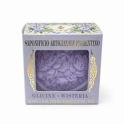 Sapone di Lusso Glicine Wisteria Made in Italy Fragranza Floreale
