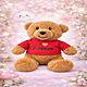 Orsetto Teddy Bear I Love Firenze Souvenir Plush