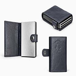 Portafoglio Porta Carta in Pelle Italiana Premium