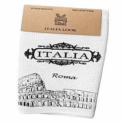 Asciugamano in Cotone Piccolo Italia Roma Design Colosseo