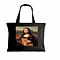 Borsa Trendy Shopper Ispirata alla Monna Lisa con Gatto
