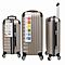 Set di Valigie Premium in ABS Espandibile con Ruote per Viaggi