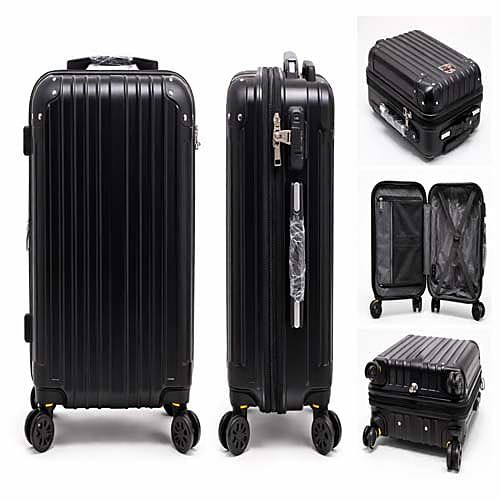 Valigia da Viaggio Durable Premium in ABS Nero