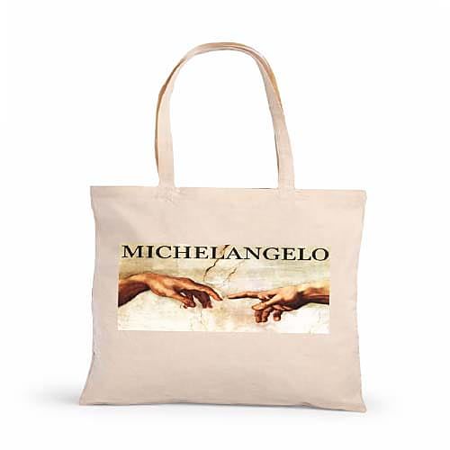 Borsa a Spalla in Arte Rinascimentale Design Ispirato a Michelangelo