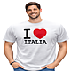 T-shirt con I Love Italy