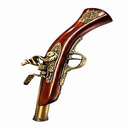 Replica di Pistola a Pietra Focaia Vintage in Stile Pirata