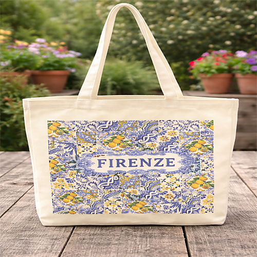 Borsa con design ispirato a Firenze