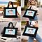 Borsa Tote David Bubble Gum Art in Canvas Nero