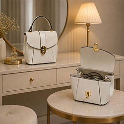 Mini Borsa Elegante Color Avorio