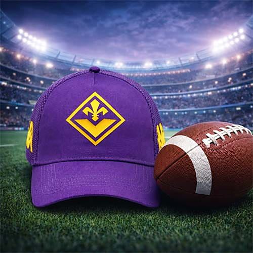 Cappello da calcio Fiorentina Viola Unisex Stadium