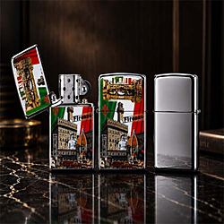 Accendino in Metallo Firenze Cityscape