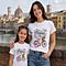 T-Shirt Bicicletta Firenze Floreale