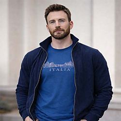 T-shirt grafica Firenze Heritage Italia