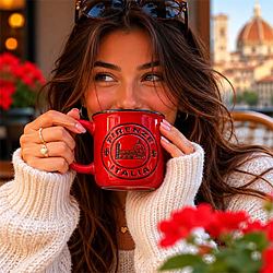 Tazza da Caffè in Ceramica Firenze Italia