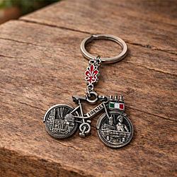 Portachiavi di Firenze con bicicletta