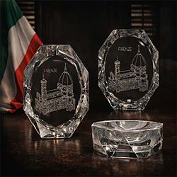 Posacenere in Cristallo Florence Legacy