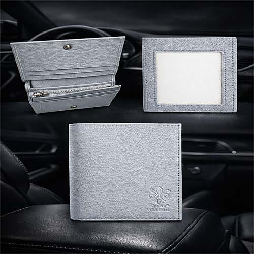 Portafoglio in pelle Florence Silver Grace