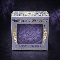 Sapone di Lusso Glicine Wisteria Made in Italy Fragranza Floreale