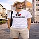 T-shirt I love Firenze per Uomini e Donne