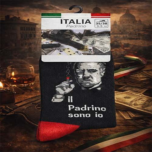 Calze Italia Padrino | Calze da Uomo di Novità