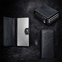 Portafoglio Porta Carta in Pelle Italiana Premium