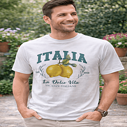 T-shirt Italia e limoni