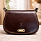 Borsa in pelle con fibbia antica