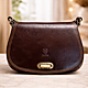 Borsa in pelle con fibbia antica