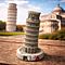 Miniatura della Torre Pendente di Pisa