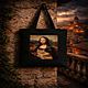 Borsa Trendy Shopper Ispirata alla Monna Lisa con Gatto