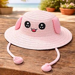 Cappello da sole rosa per bambini