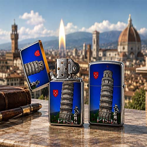 Accendino Souvenir di Viaggio di Pisa