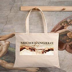 Borsa a Spalla in Arte Rinascimentale Design Ispirato a Michelangelo