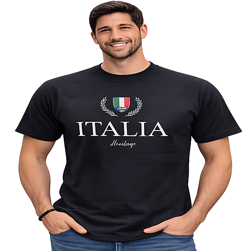 T-shirt con tema Italia