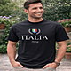 T-shirt con tema Italia