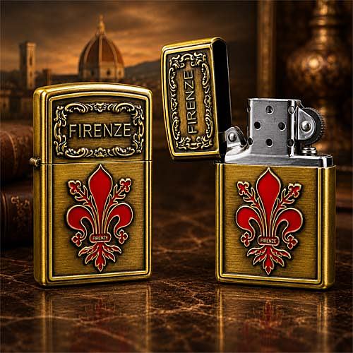 Accendino in Ottone Vintage Firenze