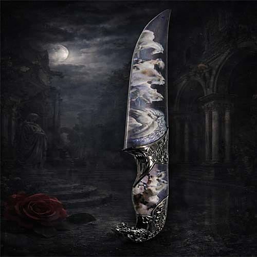 Daga Fantasia Lupo | Coltello Decorativo da Collezione