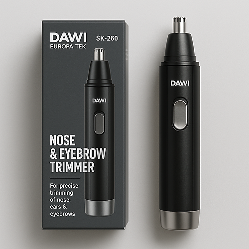Dawi Europa Tek SK-260 Rasoio per Naso e Sopracciglia